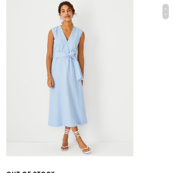 Elegant Yellow Dress- Ann Taylor - Picture 9 of 11